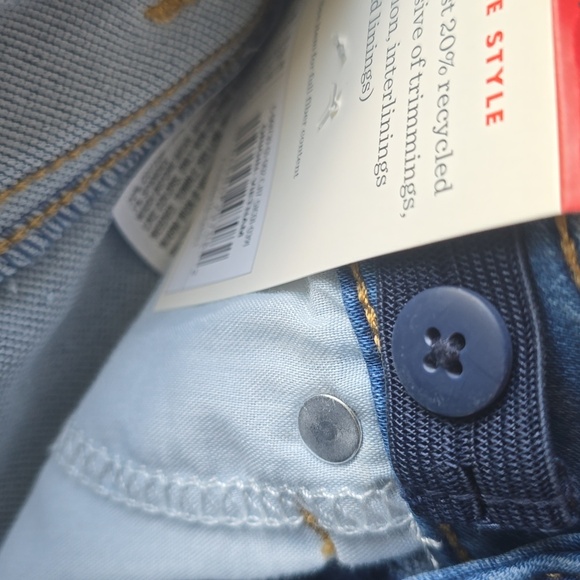 Cat & Jack Light Blue Denim Shorts Size Xs 4-5 - Picture 6 of 6